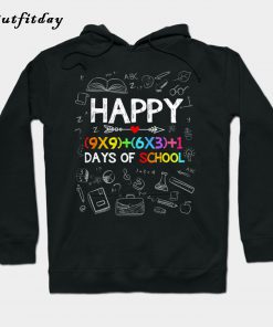 Math Formula 100 Days Of School Hoodie B22