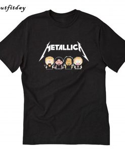 Metallica Character Cartoon T-Shirt B22