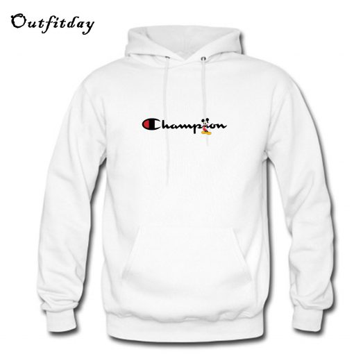 Mickey Mouse Champion Parody Hoodie B22