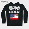 No War With Iran Hoodie B22