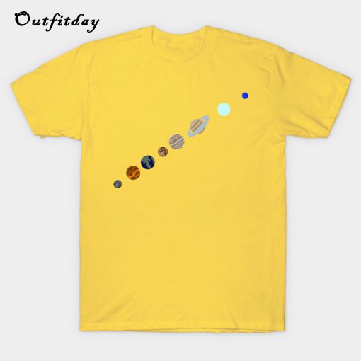 Planets aligned T-Shirt B22