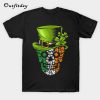 Shamrock Pirate St Patricks Day T-Shirt B22