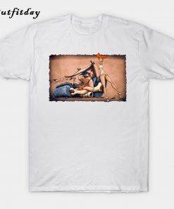 The Flintstones go Lowbrow T-Shirt B22