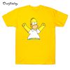 Toast Cinnamon Bun simpsons T-Shirt Trending B22