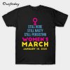 Washington DC March January 2020 T-Shirt B22