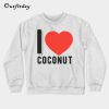 coconut Sweatshirt B22