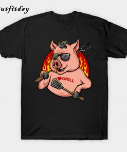 pig mascot T-Shirt B22