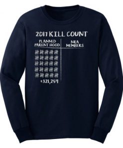 2017 Kill Count Sweatshirt