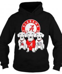 Alabama Crimson Dog hoodie