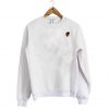 Bee White Sweatshirt