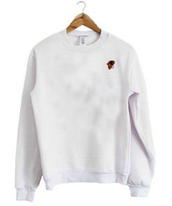 Bee White Sweatshirt