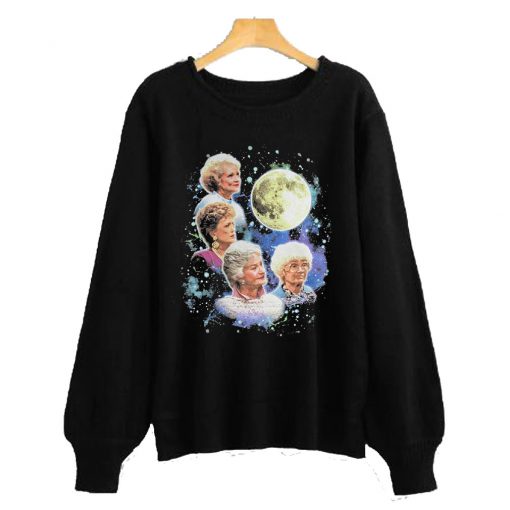 Bioworld The Golden Girls Women’s Four Golden Girls Moon Sweatshirt