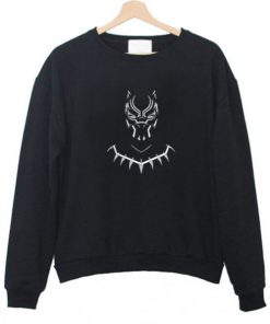 Black Panther Mask Sweatshirt