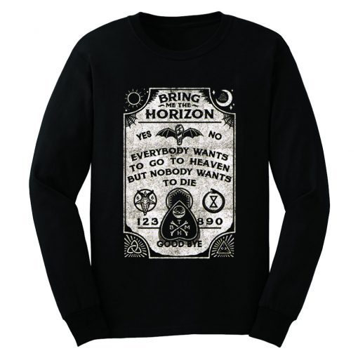 Bring Me The Horizon Lyrics Sweatshirt