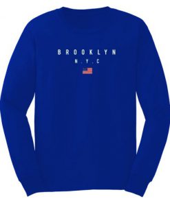 Brooklyn NYC Flag Sweatshirt
