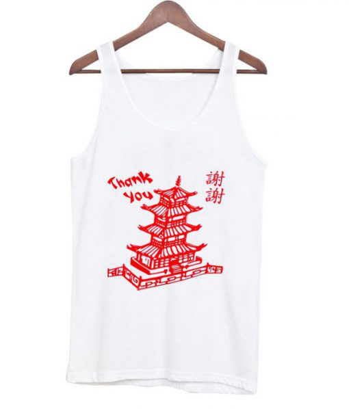 Chinese Take Out Halter Tanktop