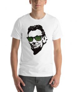 Cool Abe Lincoln in Wayfarer Sunglasses Unisex T-Shirt PU27