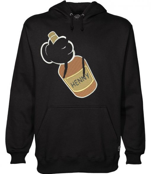 Embroidered Hands Henny Hoodie