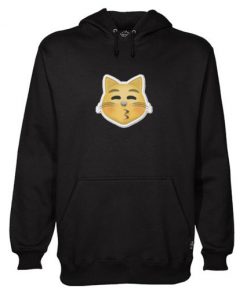 Emoji Cat Smile Laugh Kiss Dog Emoticon Hoodie