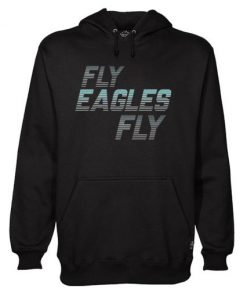 Fly Eagles Fly Fan Logo Tie Dye Hoodie