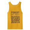 Forget Glass Slippers Tanktop Back