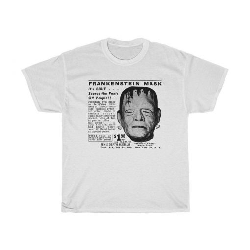 Frankenstein Mask T-Shirt PU27