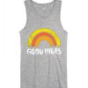 Good Vibes Sleeveless Rainbow Tanktop