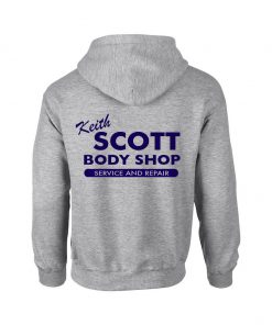 Keith Scott Body Shop Hoodie Back PU27