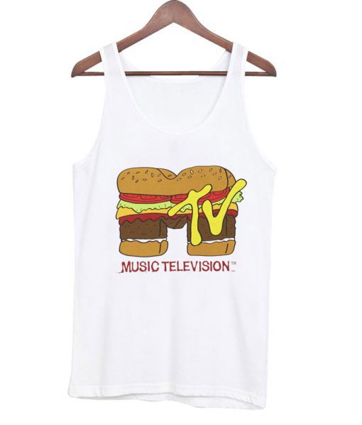 MTV Logo Burger Tank top