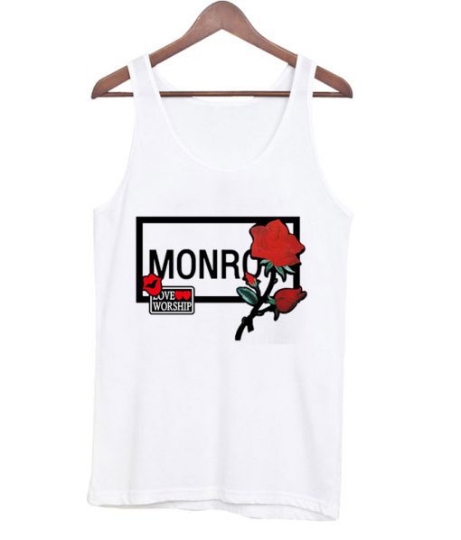 Monroe & Red Rose Tank top