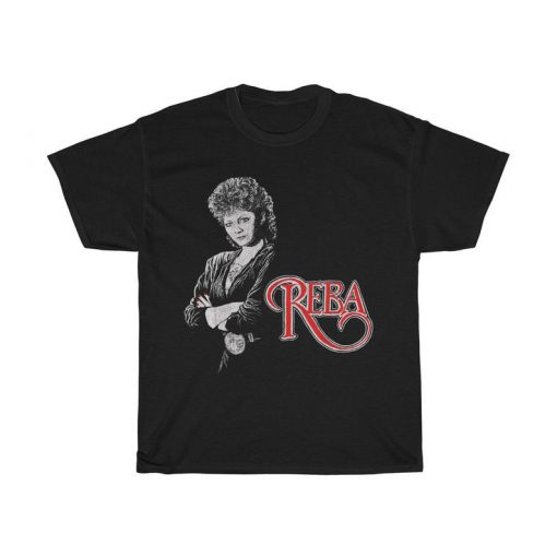 Reba McEntire Vintage Distressed Reprint T-Shirt PU27