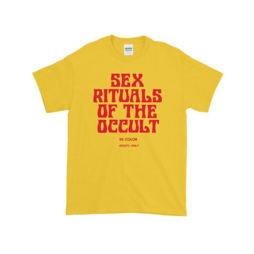 Sex Rituals of the Occult T-Shirt PU27