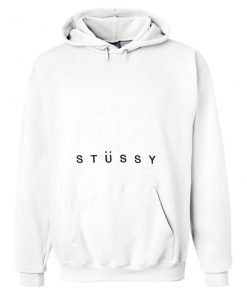 Stussy Logo Print Hoodie