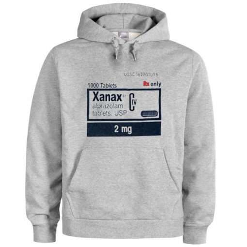 Xanax 2 mg Hoodies
