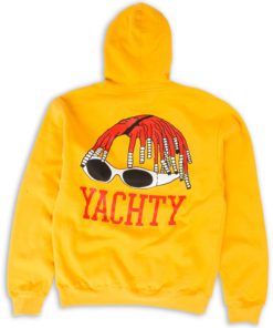 Yachty Yellow Back Hoodie