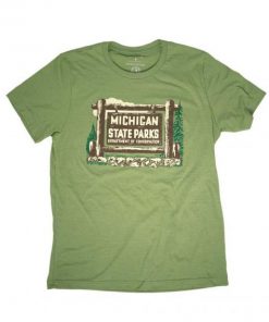 1961 Michigan State Parks Vehicle Permit T shirt
