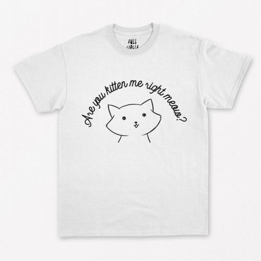 Are You Kitten Me Right MEOW T-Shirt PU27