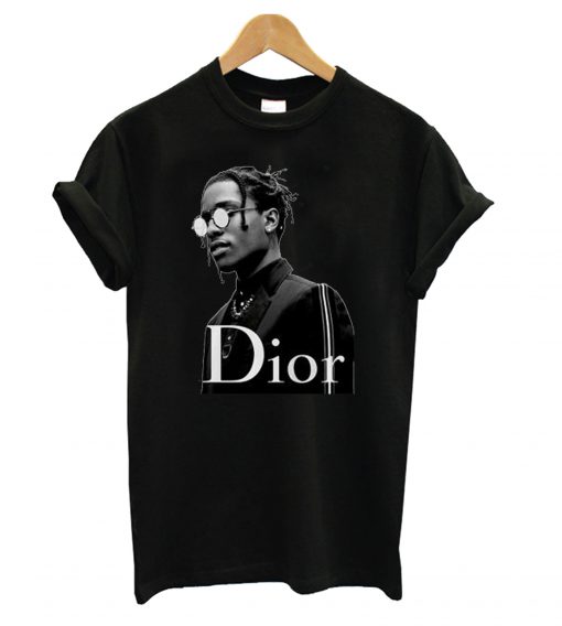 Asap Rocky Dior Black T-Shirt PU27