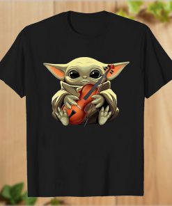 Baby Yoda Best Violinist T-Shirt PU27