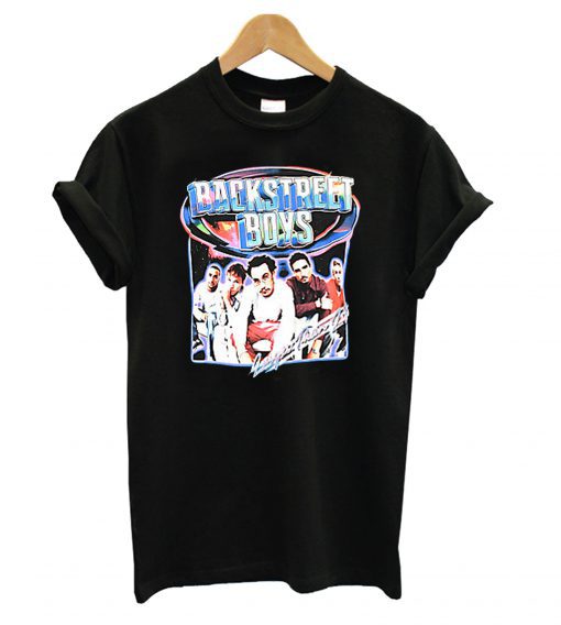 Backstreet Boys Larger Than Life Black T shirt PU27