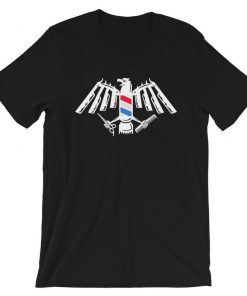 Barber Tools Eagle Emblem T-Shirt PU27