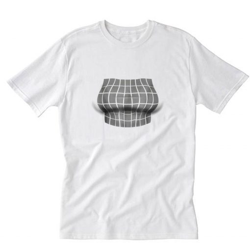 Big Boob Optical Illusion T-Shirt PU27