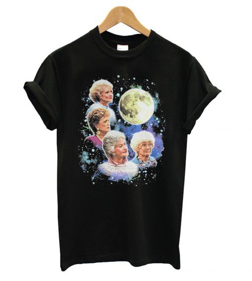 Bioworld The Golden Girls Women’s Four Golden Girls Moon T shirt PU27