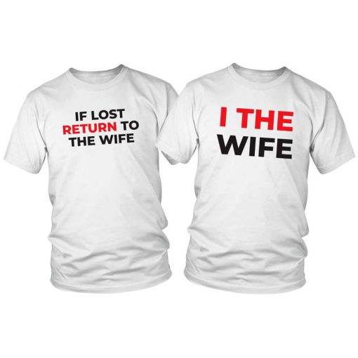 Funny Matching Shirts for Husband and Wife, Matching Tshirts for Couples PU27