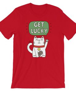 Get Lucky Maneki Cat T-Shirt PU27