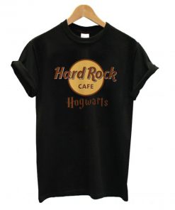 Harry Potter hard Rock cafe Hogwarts T shirt PU27