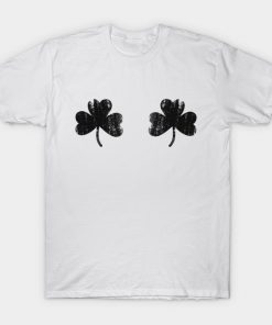 Irish Shamrock Boobs Saint St.Patrick's T-Shirt PU27