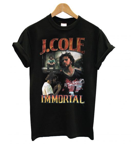 J Cole Immortal T shirt PU27