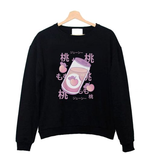 Japanese Peach Can Sweatshirt PU27