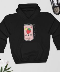 Japanese Strawberry Drink Hoodie PU27